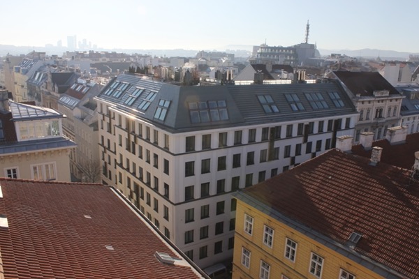 Übergangswohnung Apollogasse: das Haus