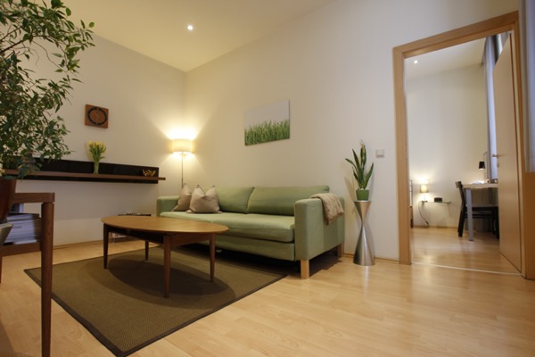 Übergangswohnung Apartment Mariahilf III: Wohnzimmer